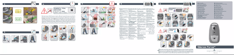 Página 1 del manual Manual de usuario Rowenta Silence Force Allergy+ RO7740