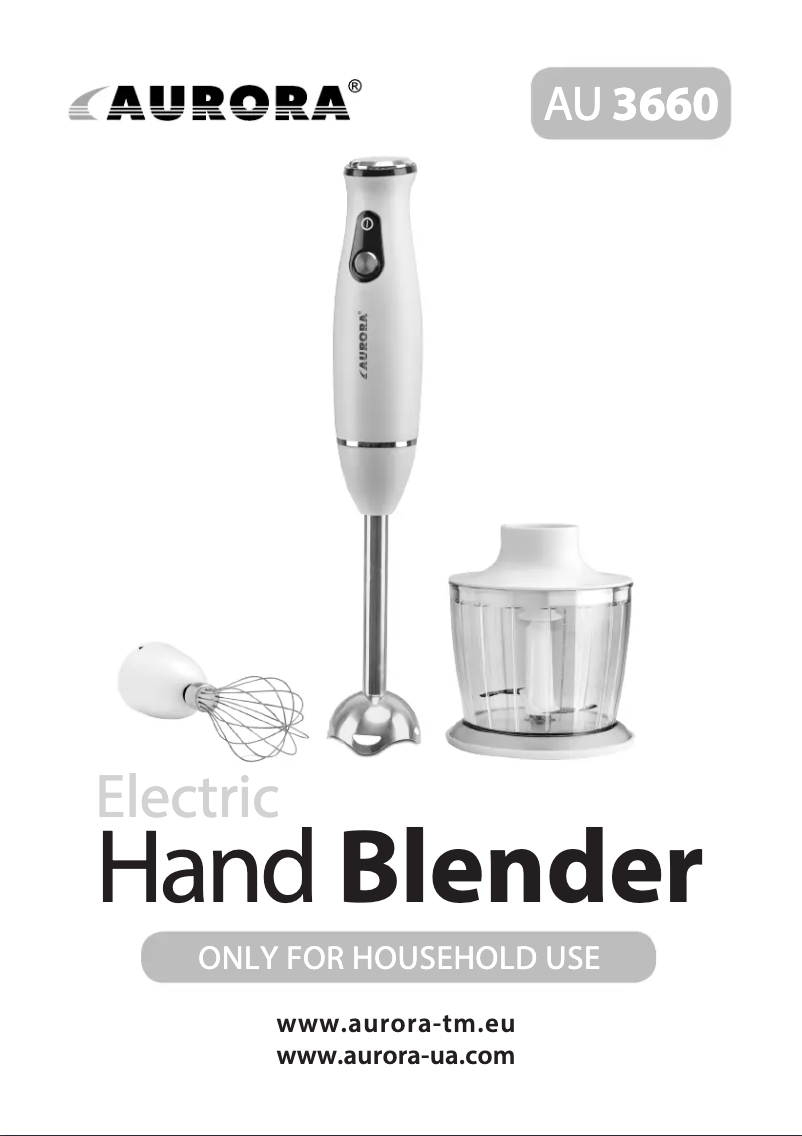 Page 1 de la notice Manuel utilisateur Aurora AU3660