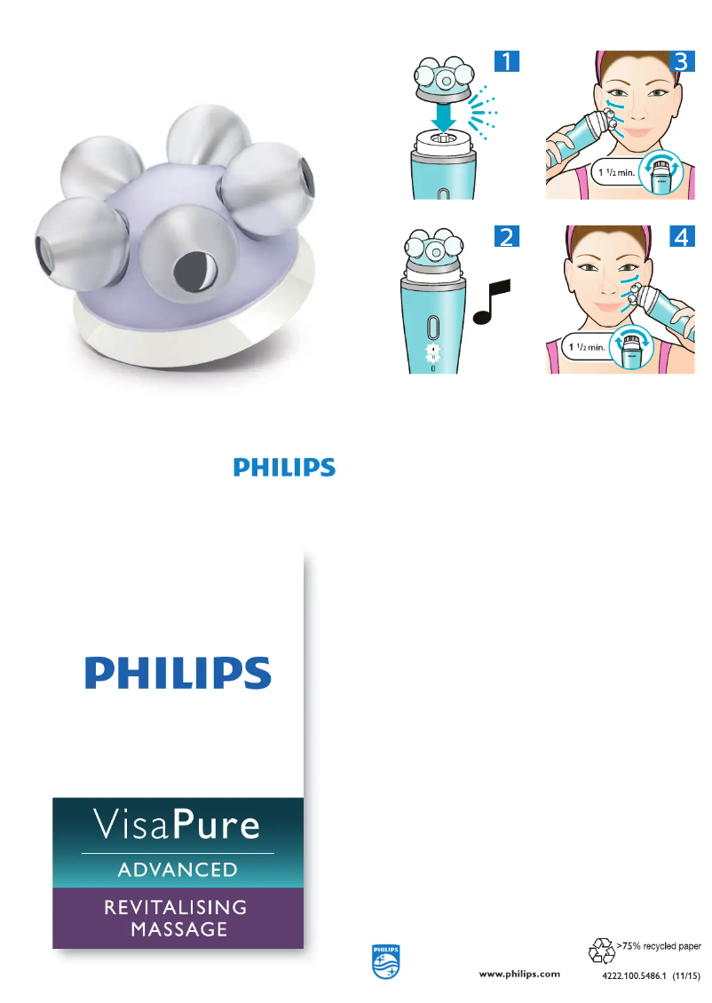 Page 1 de la notice Manuel utilisateur Philips SC6060