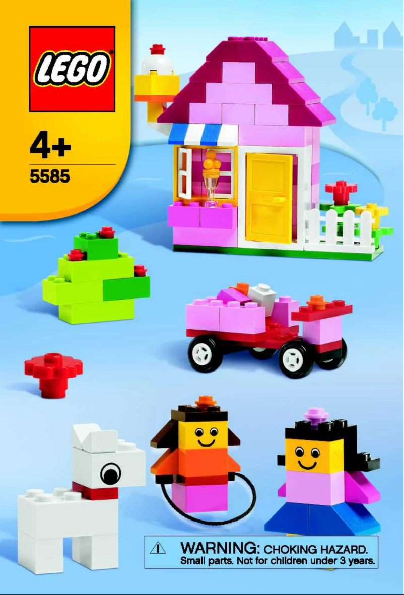 Page 1 de la notice Manuel utilisateur Lego Classic 5585