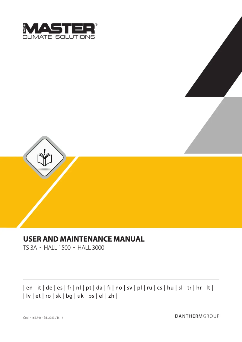 Page n°1 - Manuel utilisateur Master TS 3A