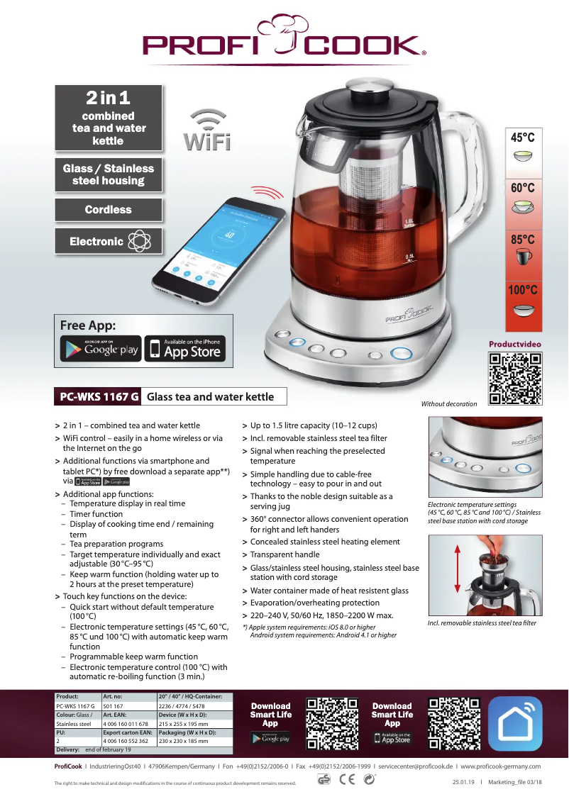 Imagen de la primera página del manual del dispositivo PC-WKS 1167 G