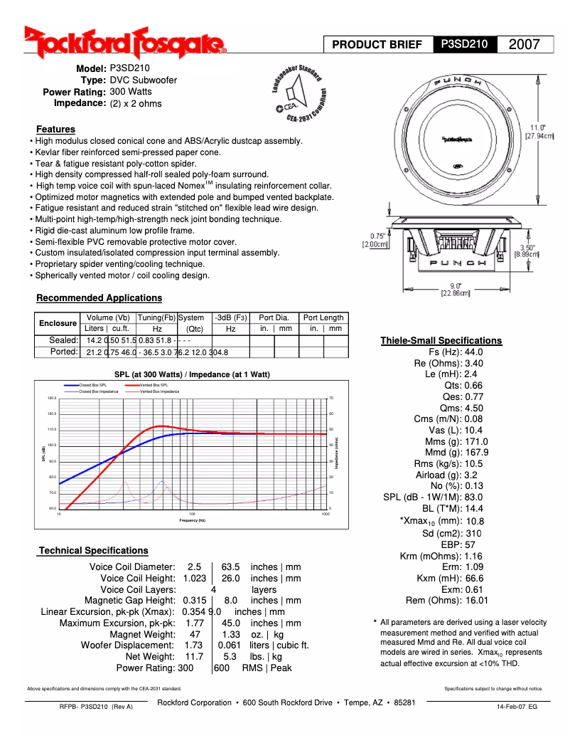 Imagen de la primera página del manual del dispositivo Punch P3SD2-10