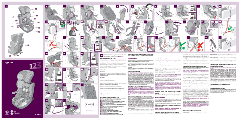 Imagen de la primera página del manual del dispositivo Mambo Isofix