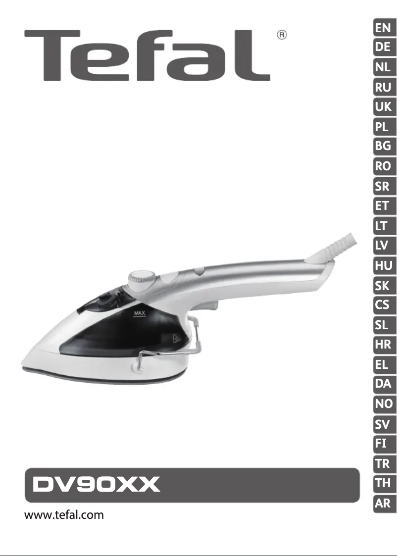 Page 1 de la notice Manuel utilisateur Tefal Tweeny Nano DV9001