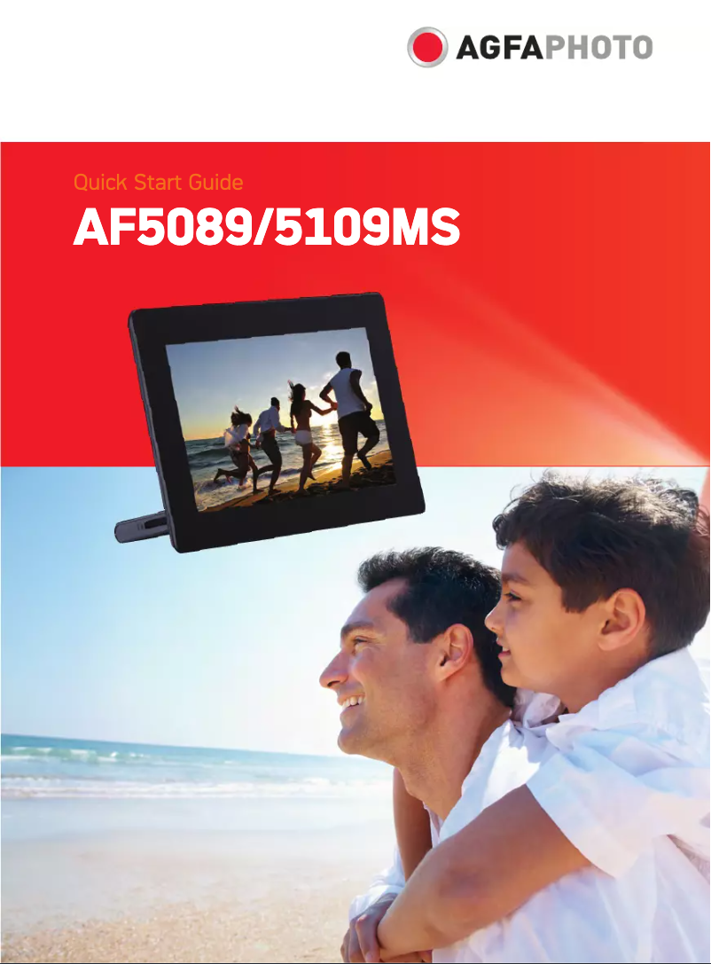 Page n°1 - Manuel utilisateur AgfaPhoto AF5089