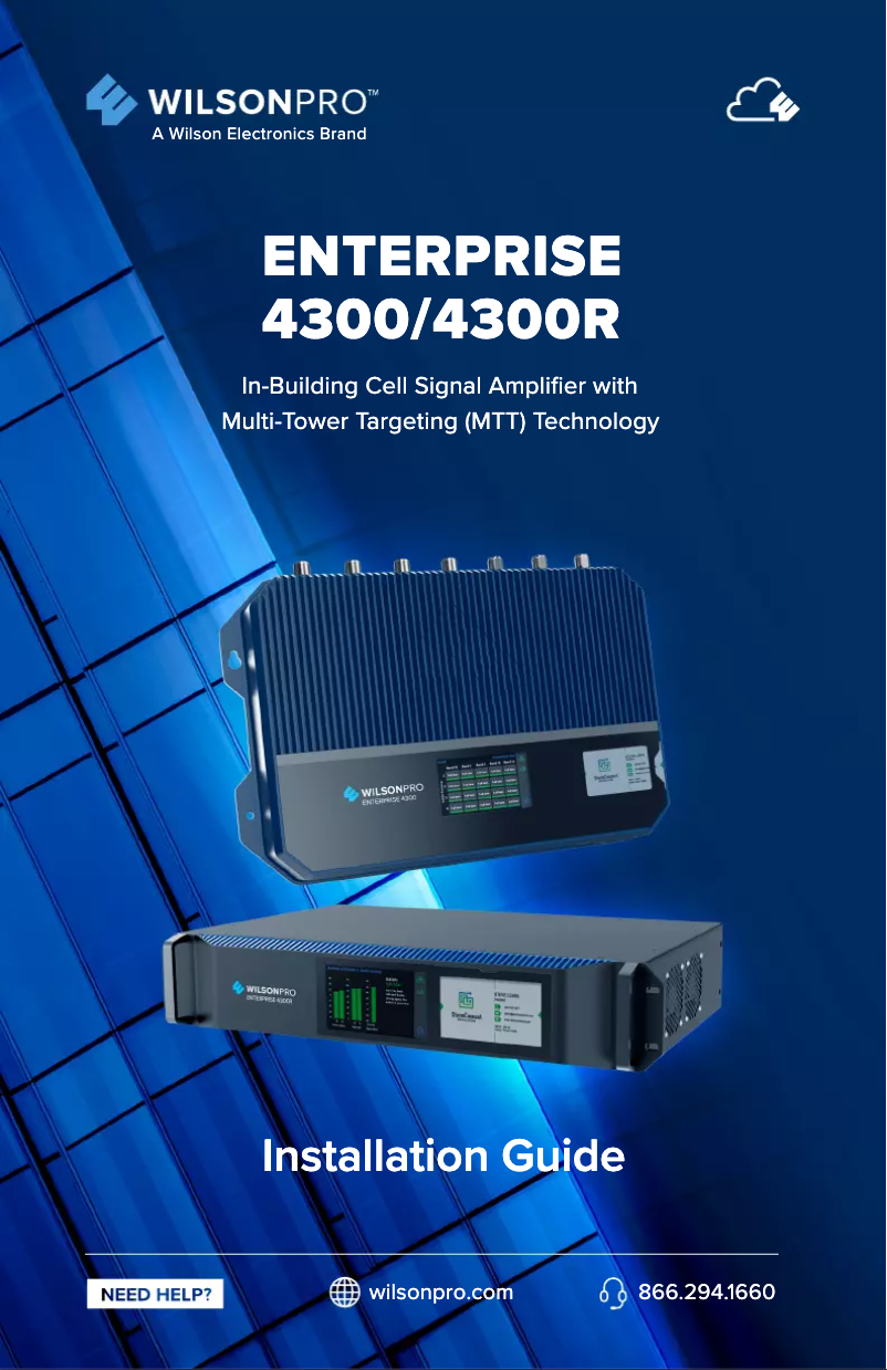 Page n°1 - Manuel utilisateur Wilson Enterprise 4300