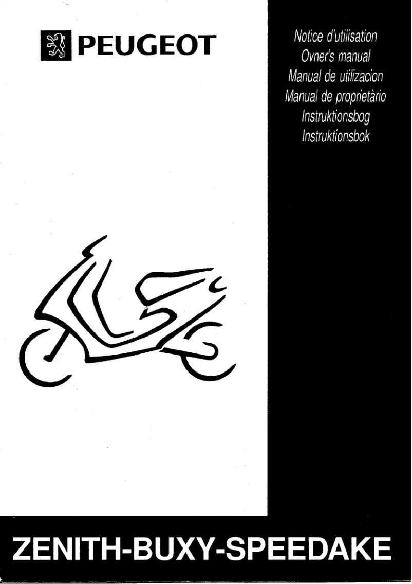 Image de la première page du manuel de l'appareil Speedake
