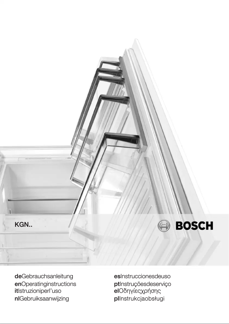 Page 1 de la notice Manuel utilisateur Bosch KGN49AI30