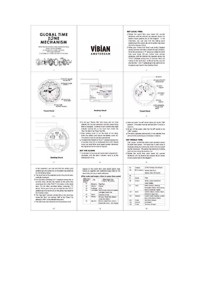 Page n°1 - Manuel utilisateur VIBIAN Xador-2C