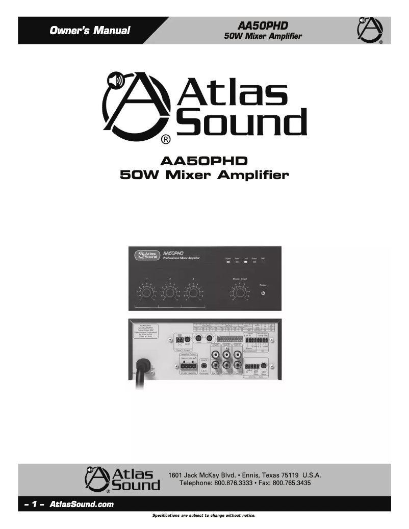 Image de la première page du manuel de l'appareil EZSYS-BGM-C