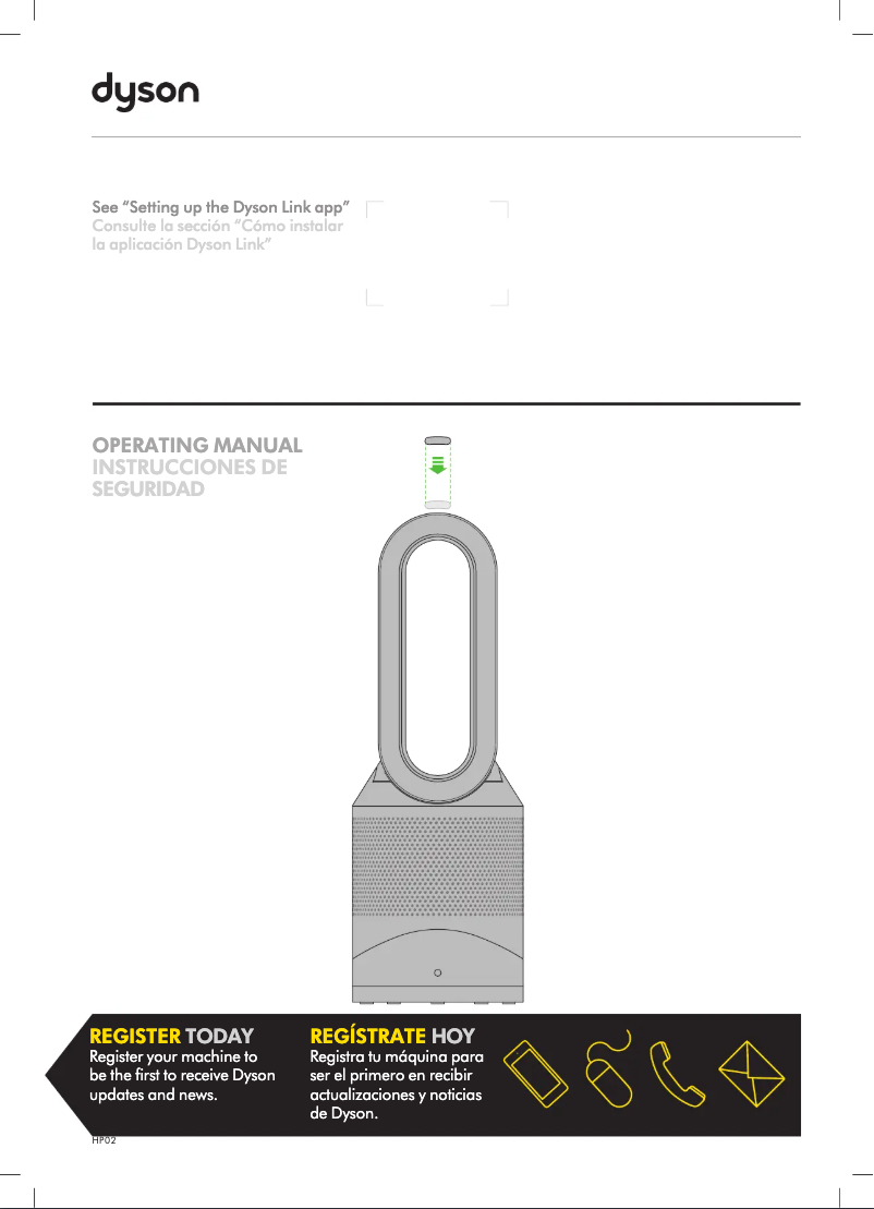 Page n°1 - Manuel utilisateur Dyson Pure Hot+Cool Link