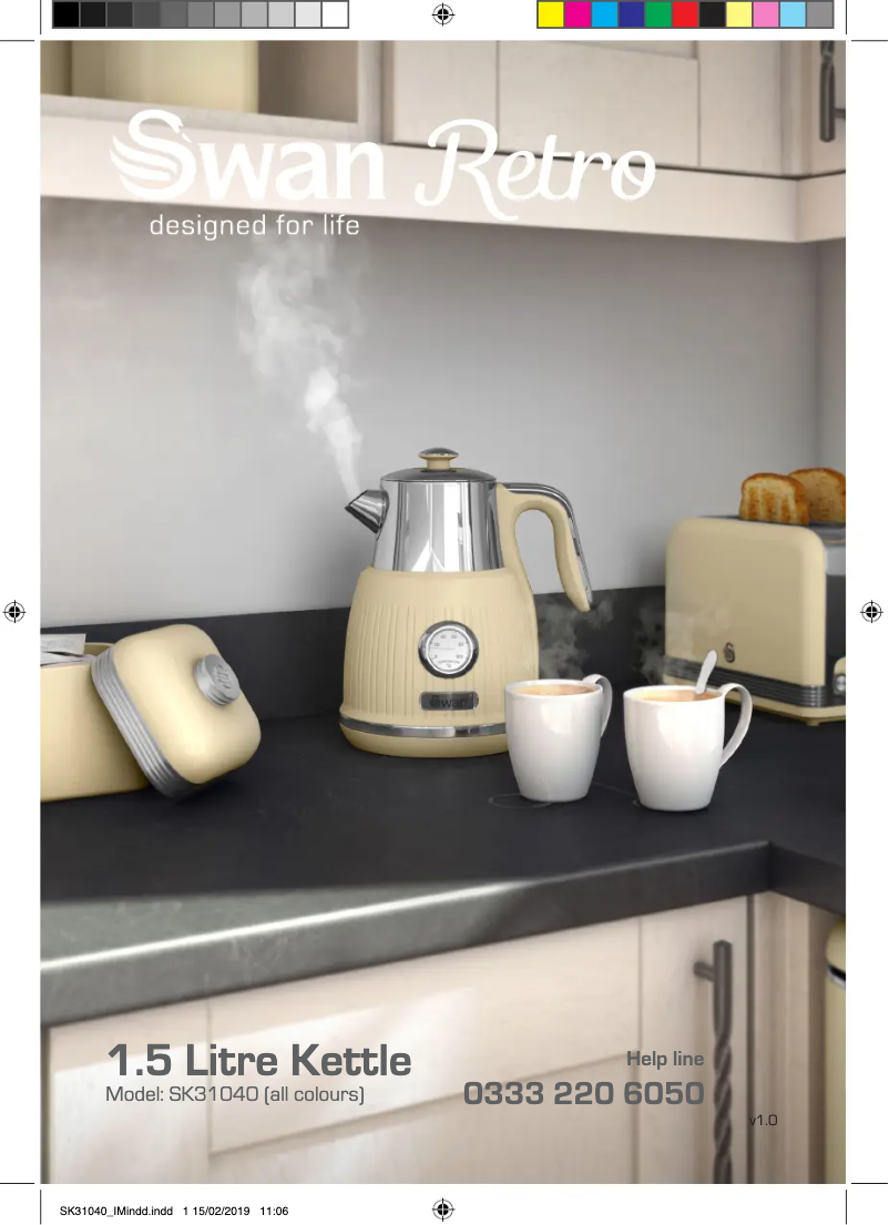 Page n°1 - Manuel utilisateur Swan SK31040