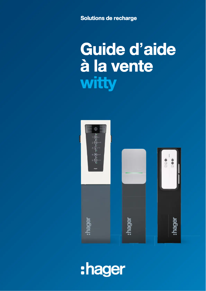 Page n°1 - Brochure Hager XEV600