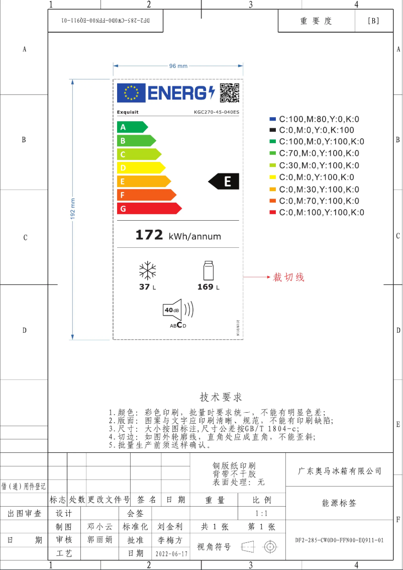 Image de la première page du manuel de l'appareil KGC270-45-040ES