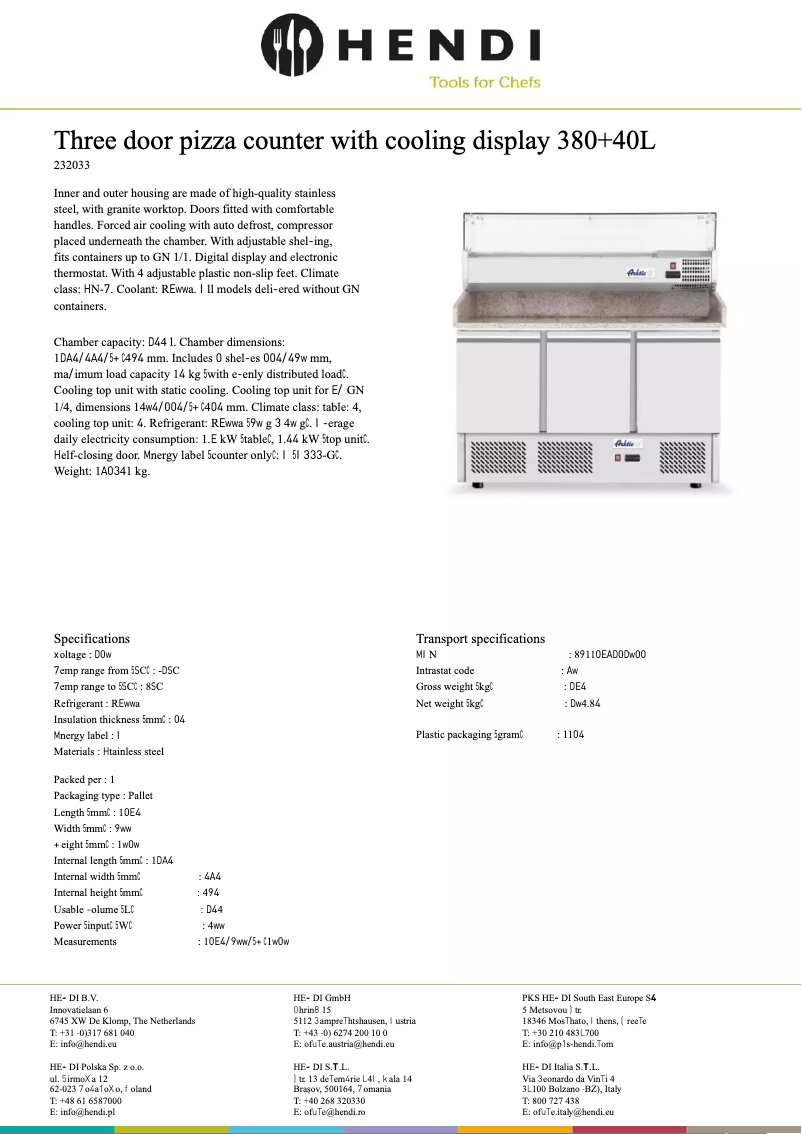 Image de la première page du manuel de l'appareil 232033