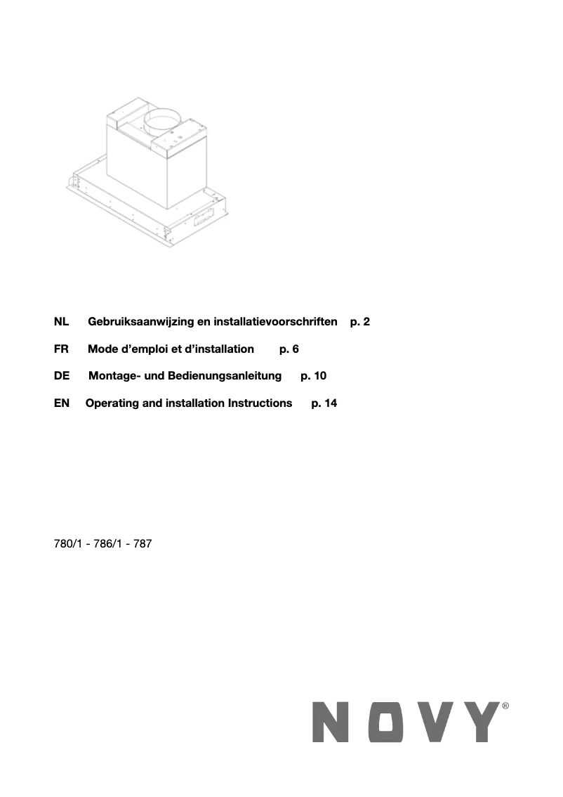 Image de la première page du manuel de l'appareil 780 Fusion+