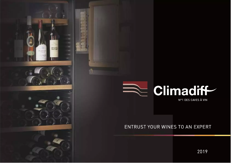 Page 1 de la notice Manuel utilisateur Climadiff CLI60