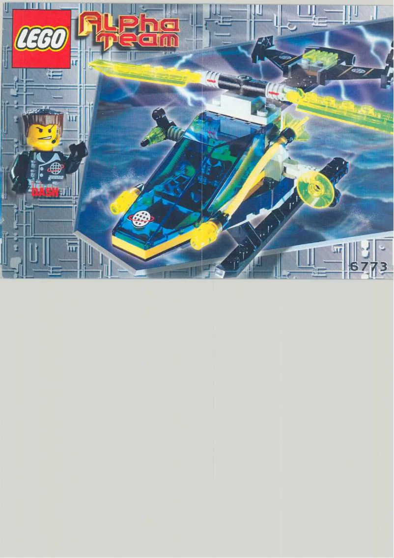 Page n°1 - Manuel utilisateur Lego 6773