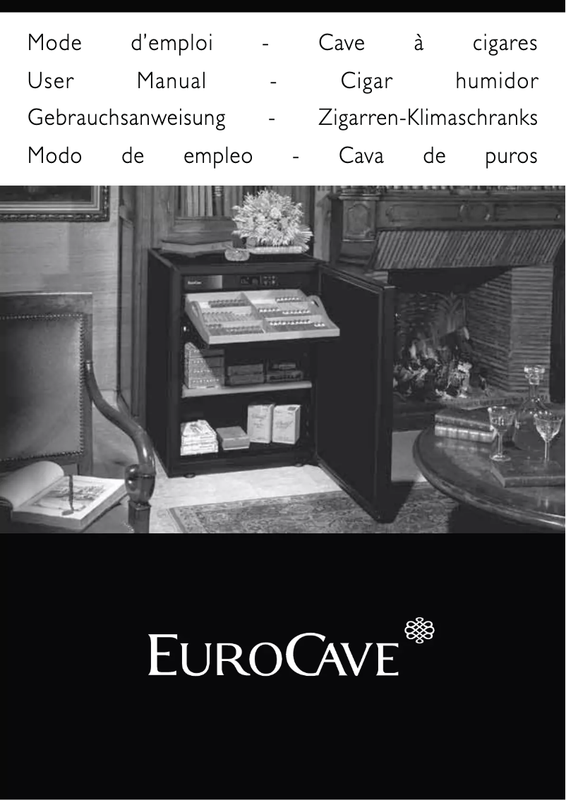 Page 1 de la notice Manuel utilisateur EuroCave CC064V3