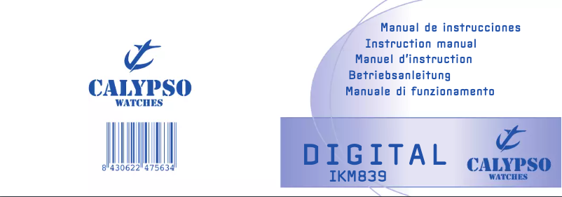 Image de la première page du manuel de l'appareil K5535