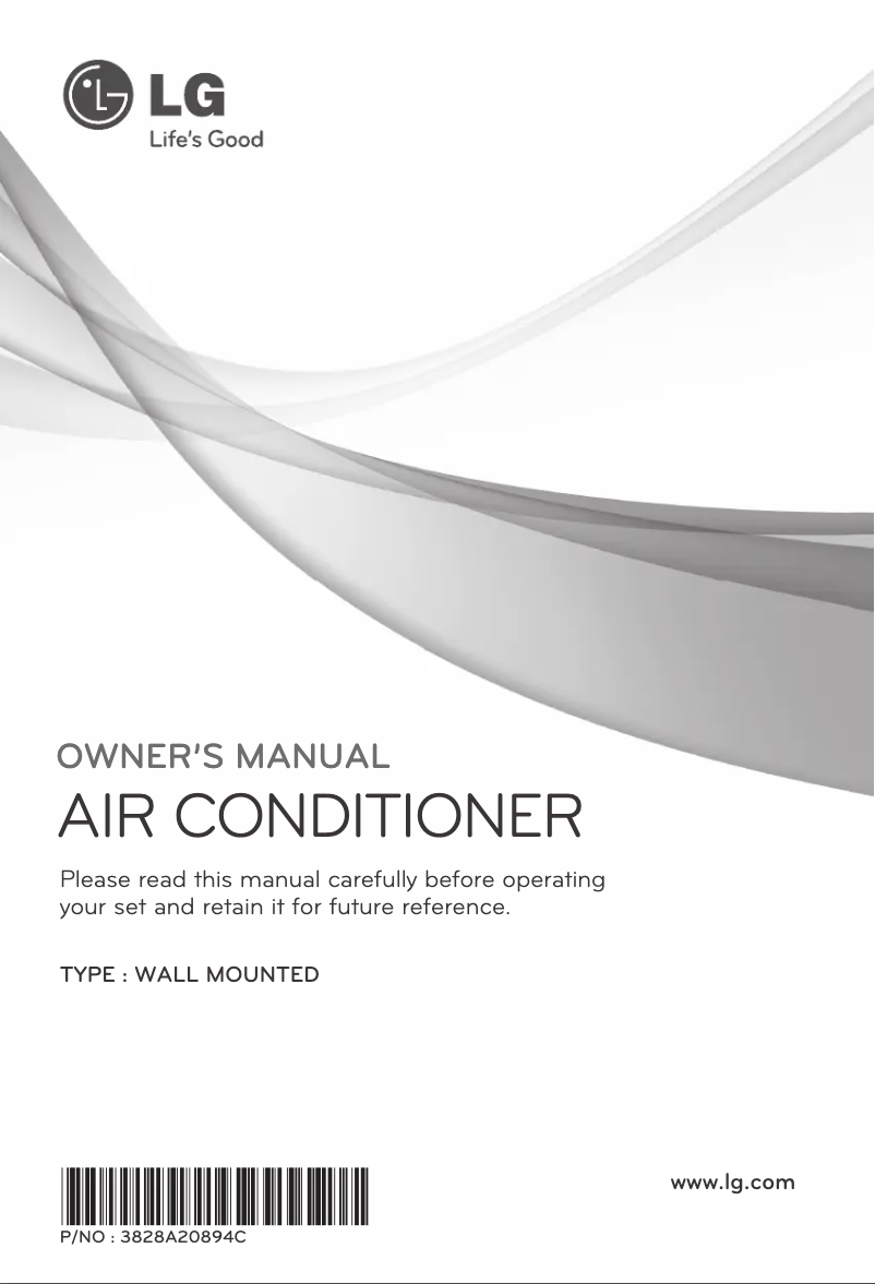 Page 1 de la notice Manuel utilisateur LG C096MQ