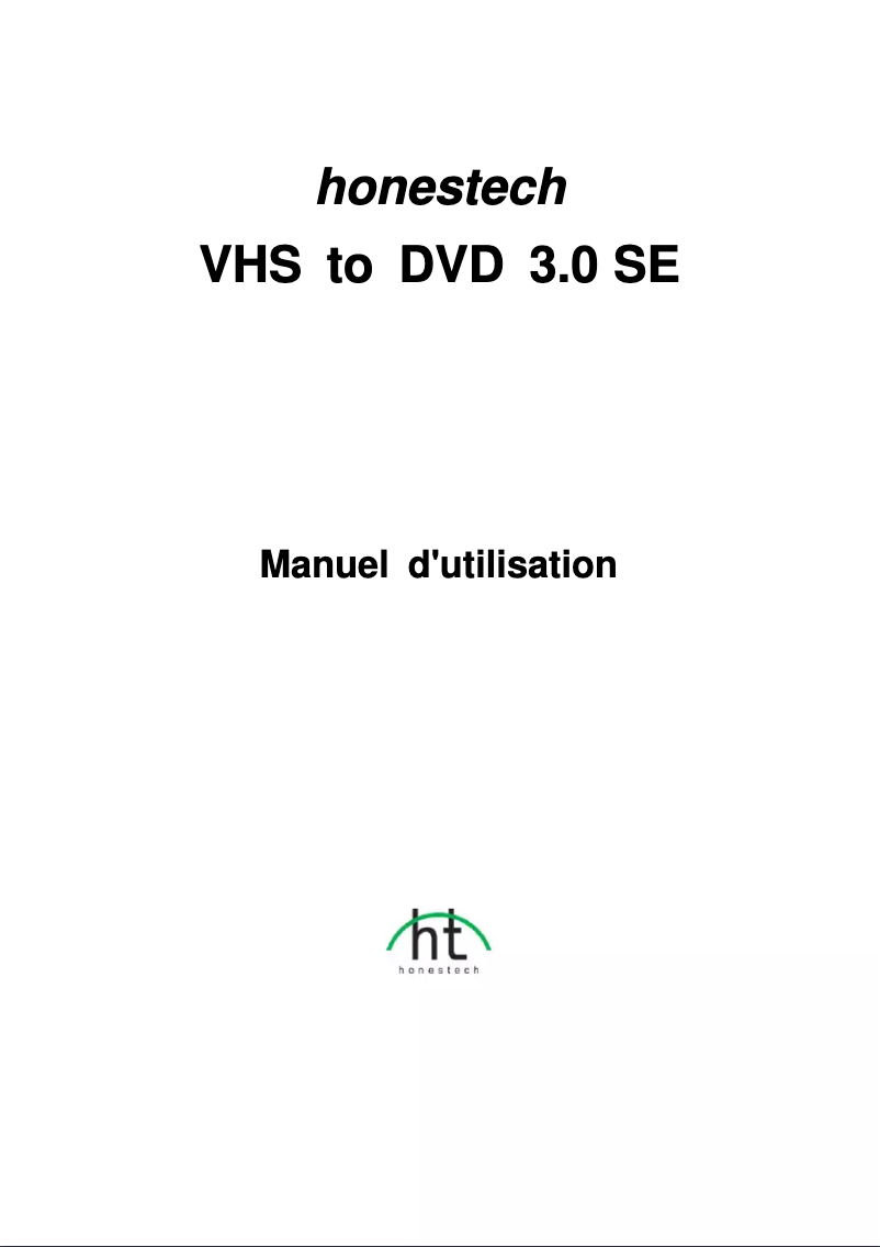 Page 1 de la notice Manuel utilisateur Reflecta VideoCapture Set USB