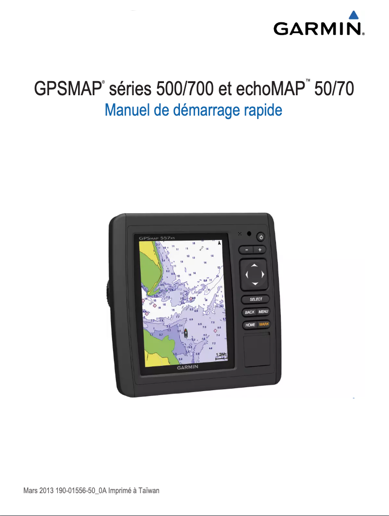 Página 1 del manual Manual de usuario Garmin echoMAP 70s