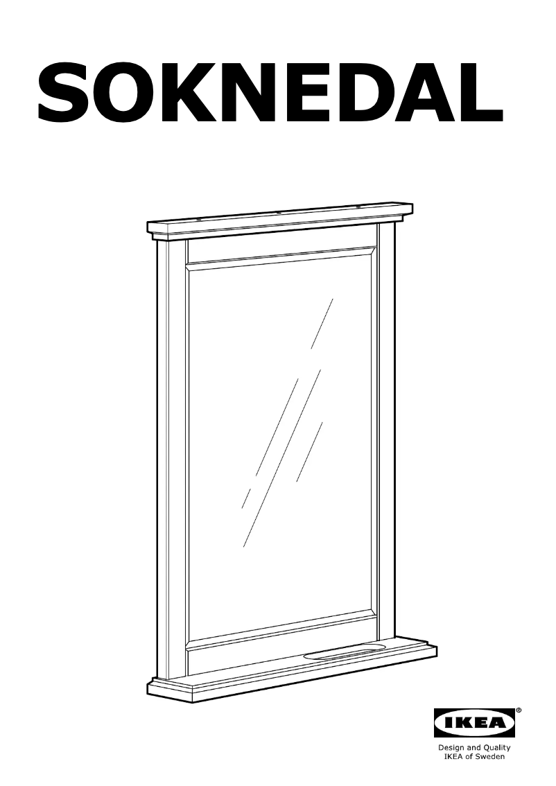 Image de la première page du manuel de l'appareil SOKNEDAL