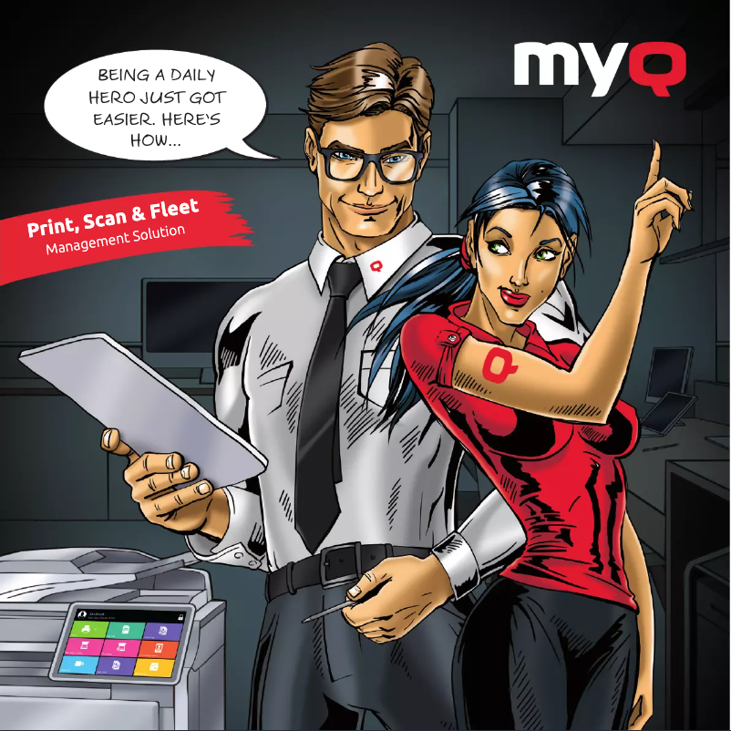 Page n°1 - Brochure Kyocera MyQ