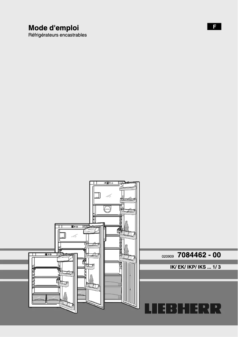 Image de la première page du manuel de l'appareil IK 2214 Comfort