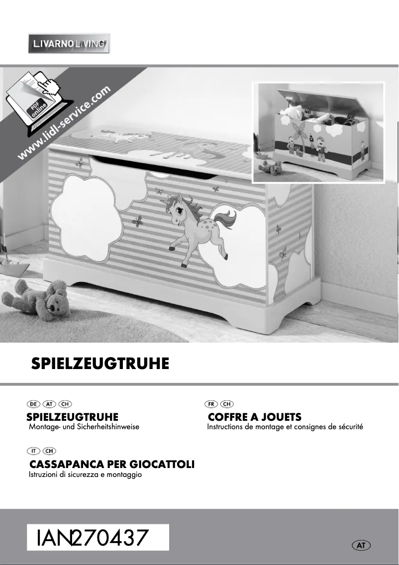 Page n°1 - Manuel utilisateur Livarno Lux HG00098A