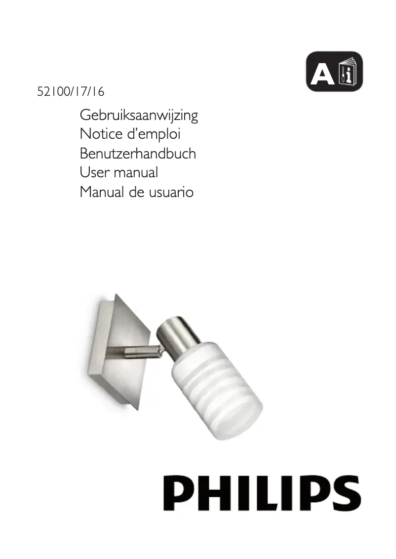 Page 1 de la notice Manuel utilisateur Philips myLiving 521001716