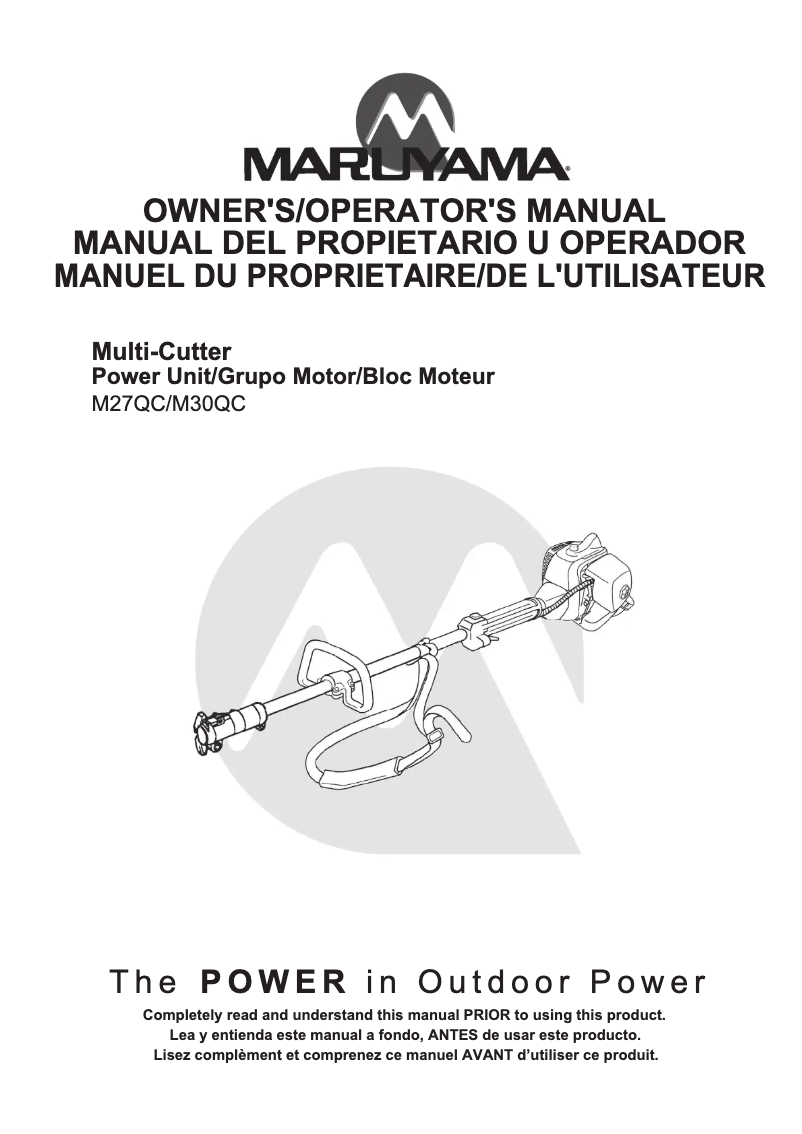 Page n°1 - Manuel utilisateur Maruyama M27QC