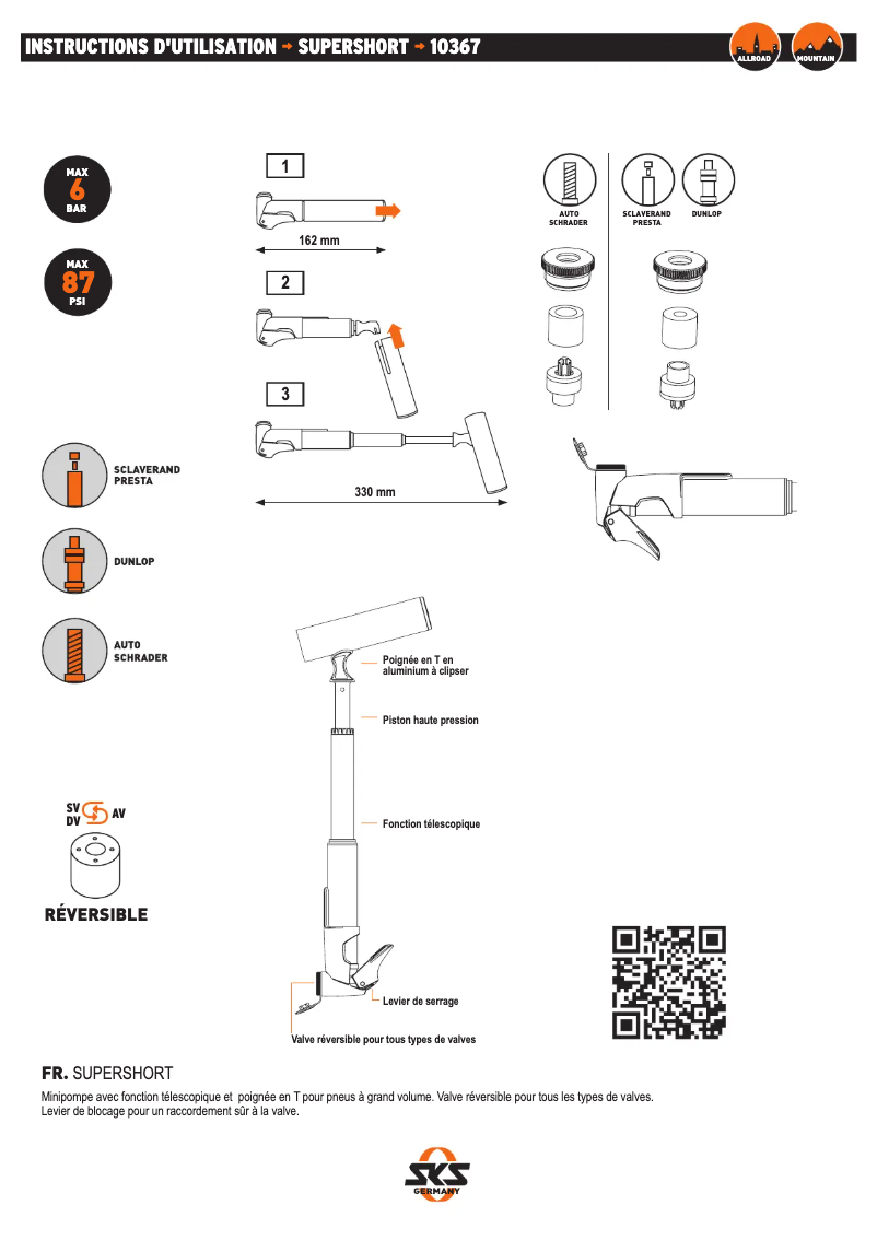 Página 1 del manual Manual de usuario SKS Supershort