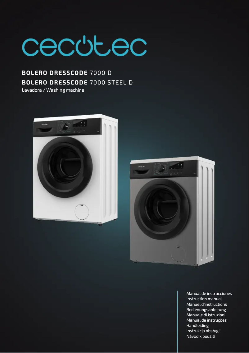 Page n°1 - Manuel utilisateur Cecotec Bolero DressCode 7000