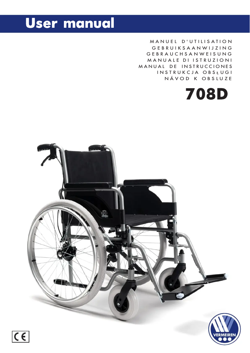 Page 1 de la notice Manuel utilisateur Vermeiren 708D