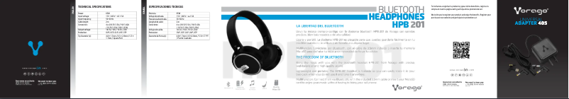 Page 1 de la notice Manuel utilisateur Vorago AU-405