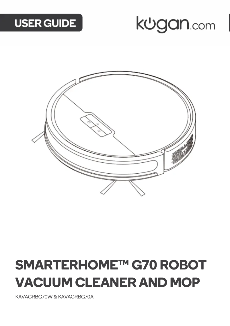Page n°1 - Manuel utilisateur Kogan KAVACRBG70A