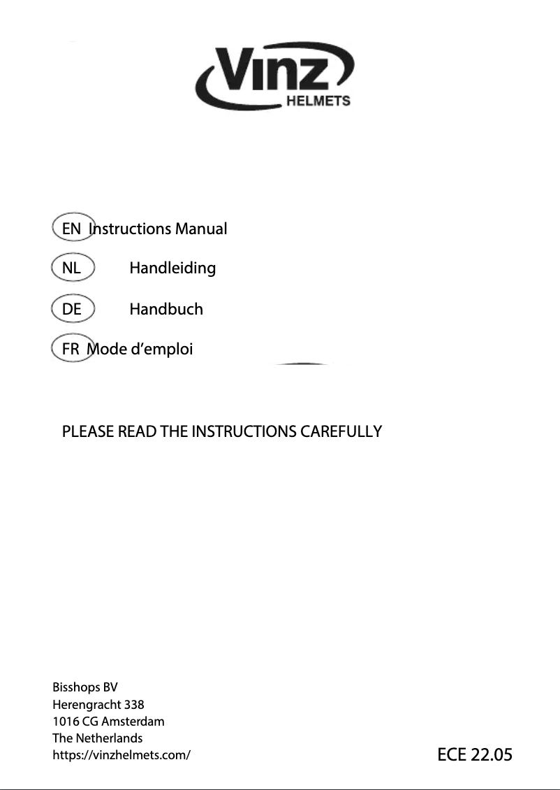 Página 1 del manual Manual de usuario Vinz Fiori