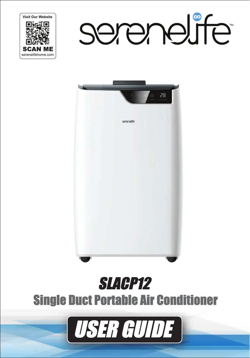 Page 1 de la notice Manuel utilisateur SereneLife SLACP12