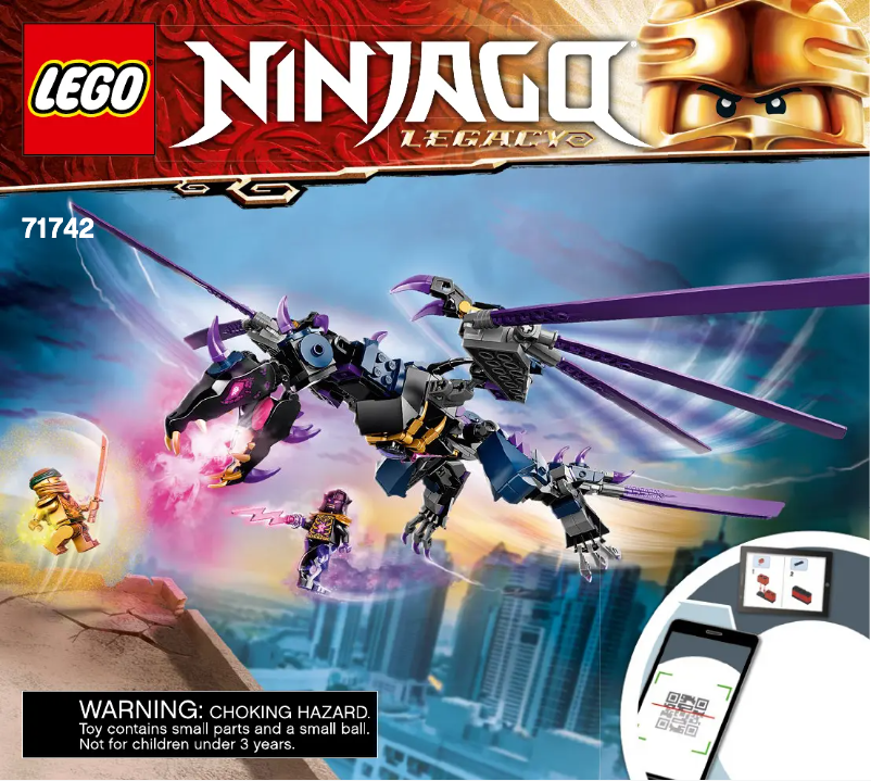 Page n°1 - Consignes visuelles Lego Ninjago 70688