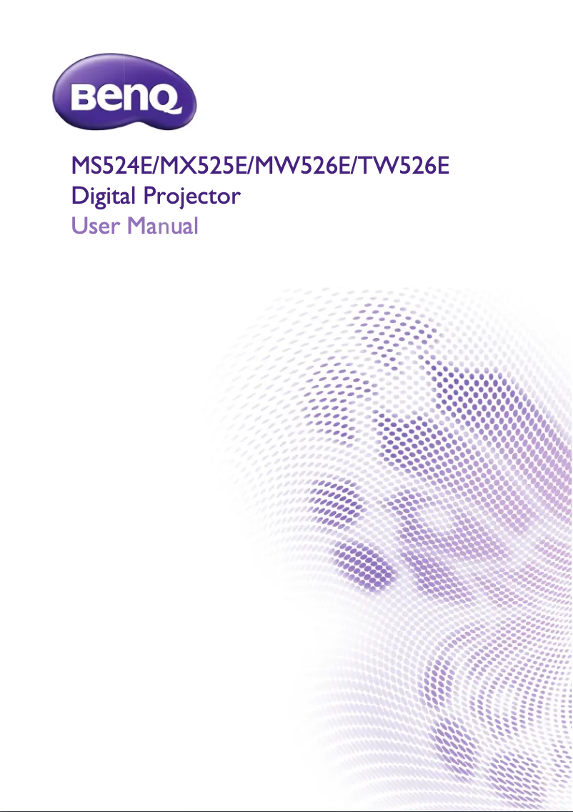 Image de la première page du manuel de l'appareil TW526E