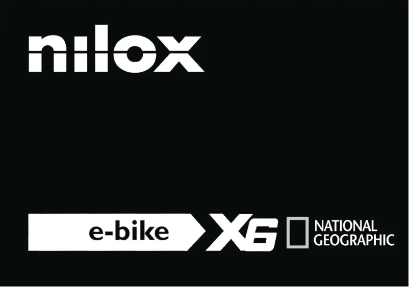 Page 1 de la notice Manuel utilisateur Nilox X6