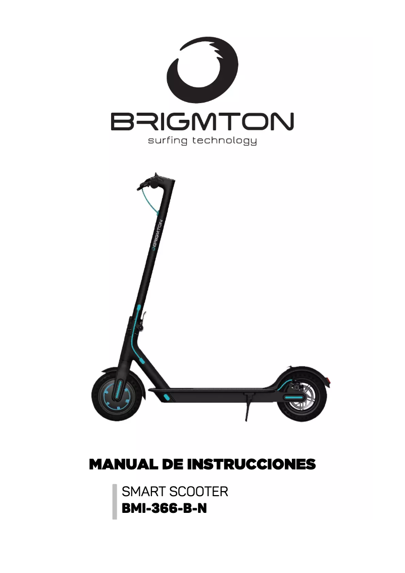 Page n°1 - Manuel utilisateur Brigmton BMi-366