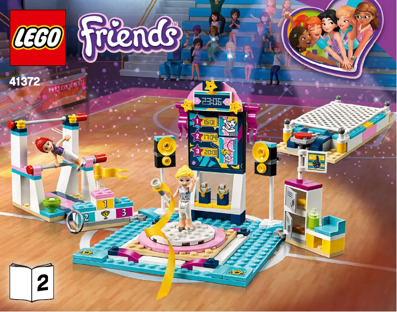 Page 1 de la notice Manuel utilisateur Lego Friends 41372