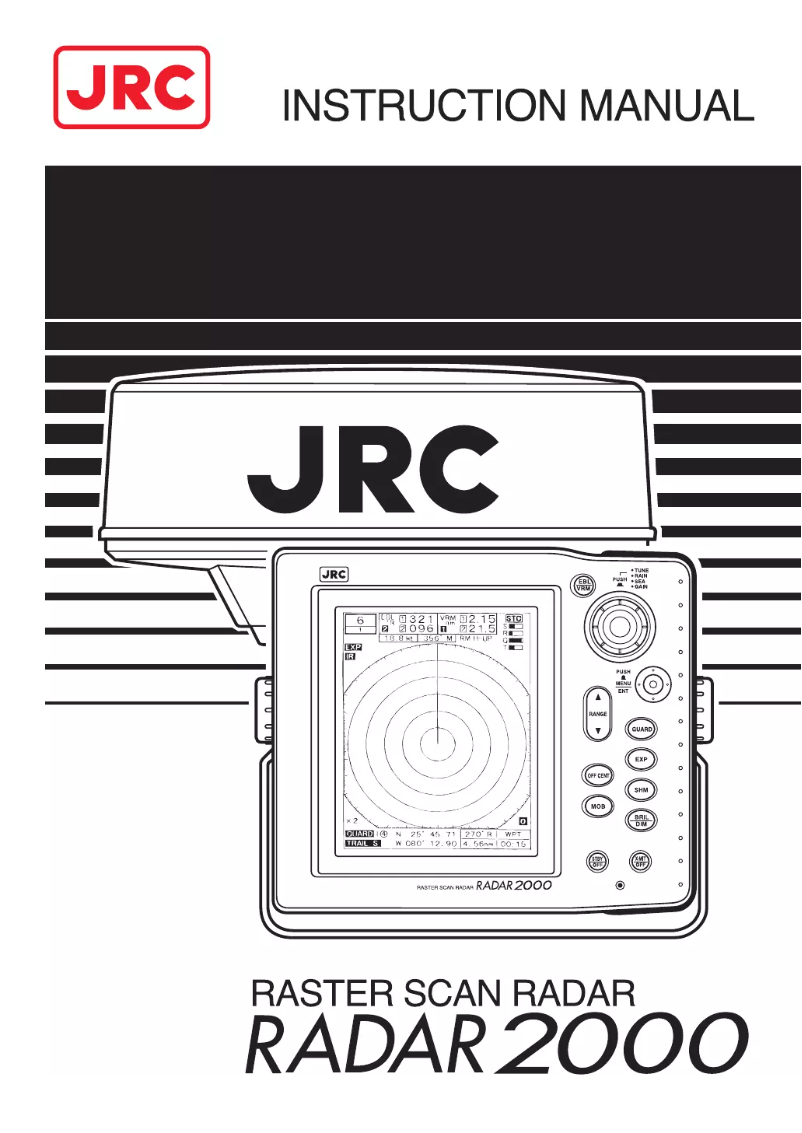 Imagen de la primera página del manual del dispositivo Radar 2000