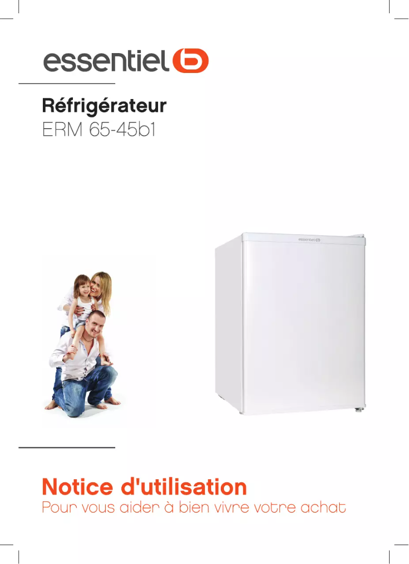 Page 1 de la notice Manuel utilisateur Essentiel B ERM 65-45b1
