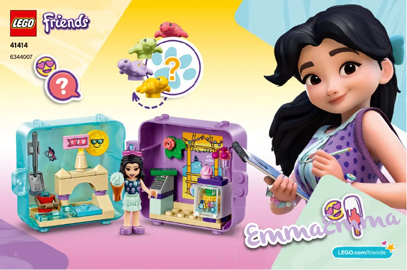 Page n°1 - Manuel utilisateur Lego Friends 41414