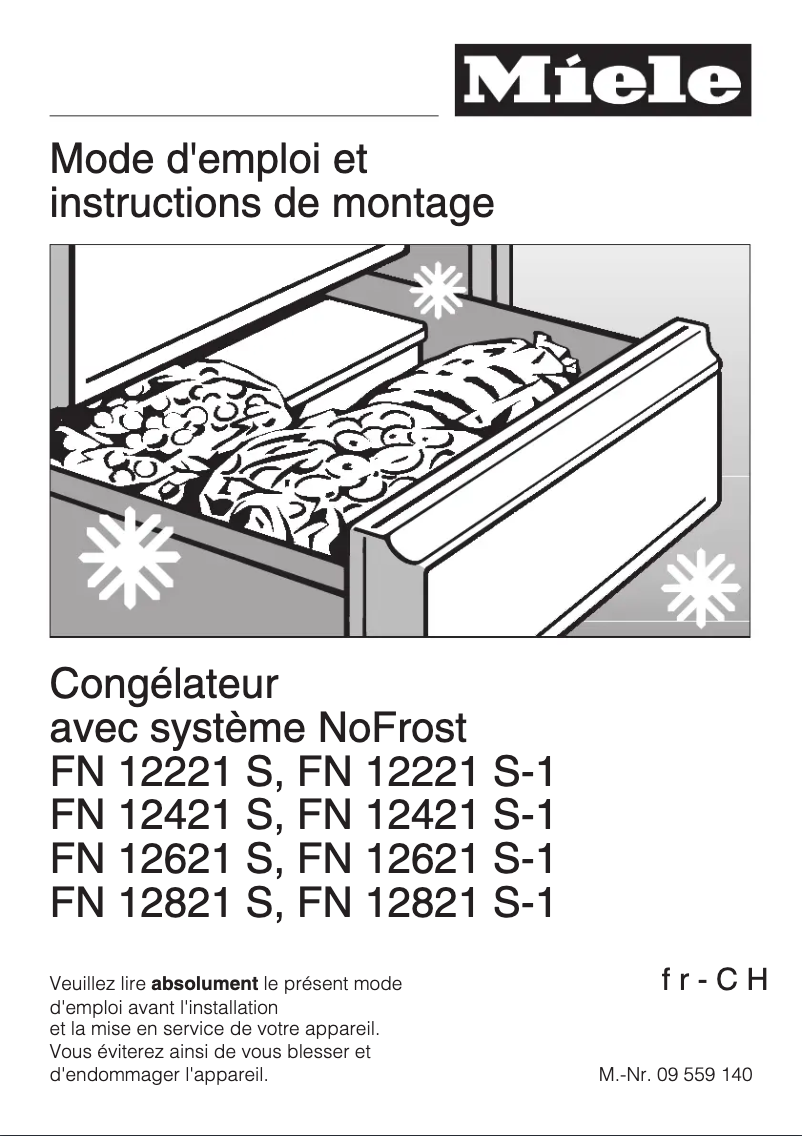 Image de la première page du manuel de l'appareil FN 12621 S-1